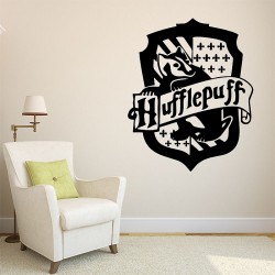 Harry Potter Hufflepuff House Vinyl Wall Art Decal (WD-0872)